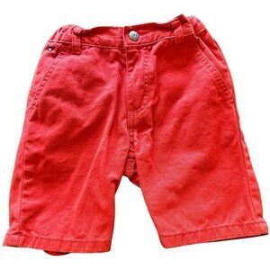 Tommy Hilfiger Boys Red Chino Shorts Size 4T